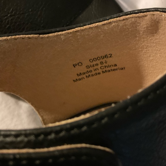 Black sandals women’s 8.5 - Picture 7 of 8